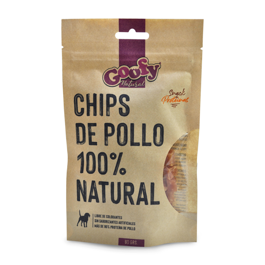 Snack chips pollo goofy natural, , large image number null
